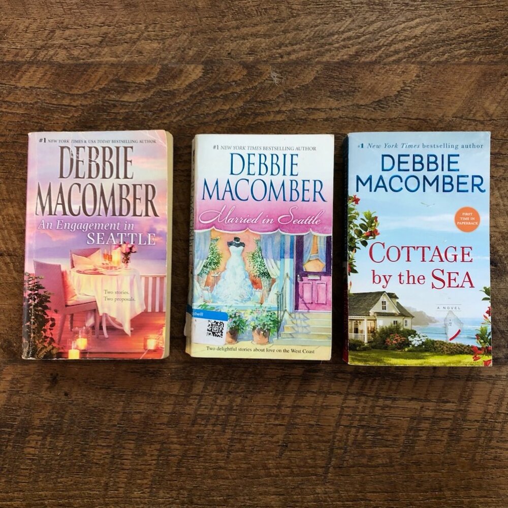 Debbie Macomber Set of three paperback novels set in the Pacific Northwest